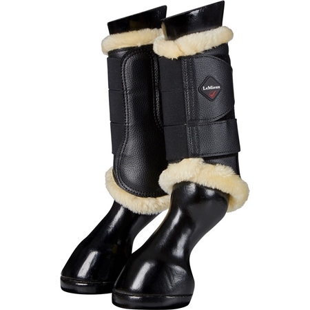 LeMieux Fleece Lined Brushing Boots 1