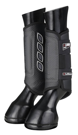 LeMieux Carbon Air XC Boots Black Hind 1