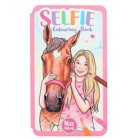 Depesche Miss Melody Selfie Colouring Book 1